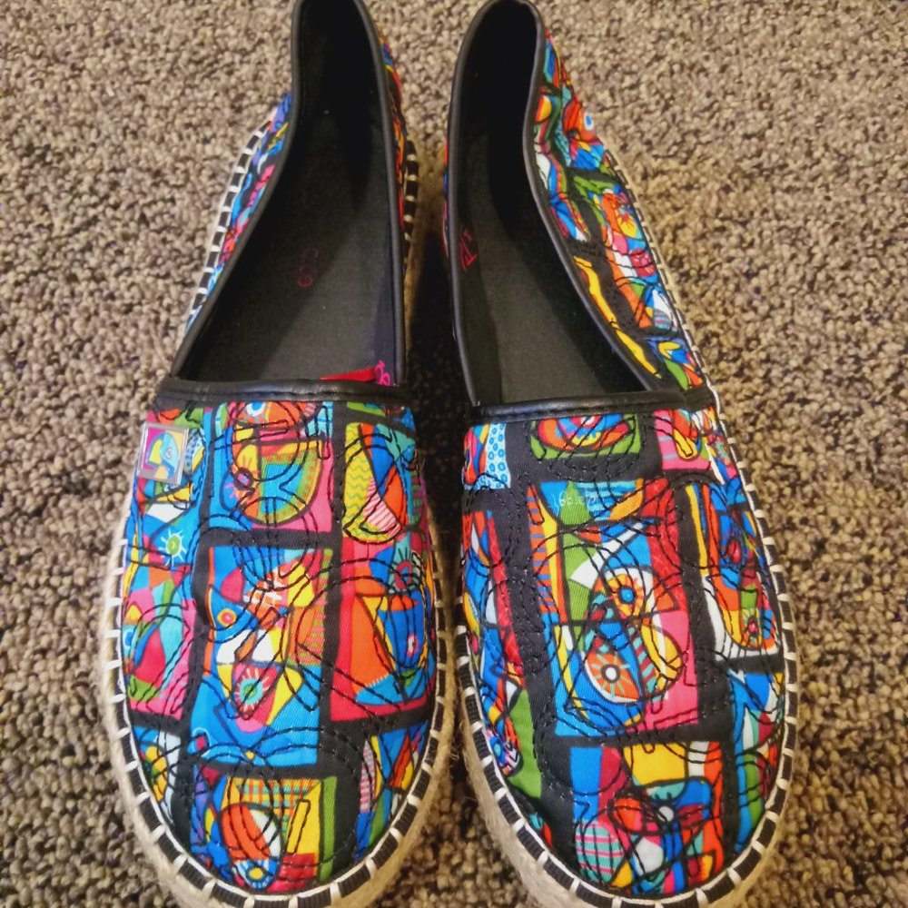 Clōe colorful quilted espidrills - Picture 8 of 10